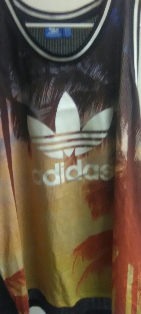 Adidas mesh tank top